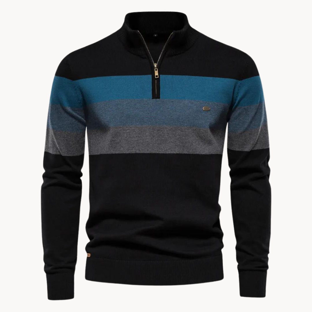Trevor Trui Heren | Half Zip & Gestreept