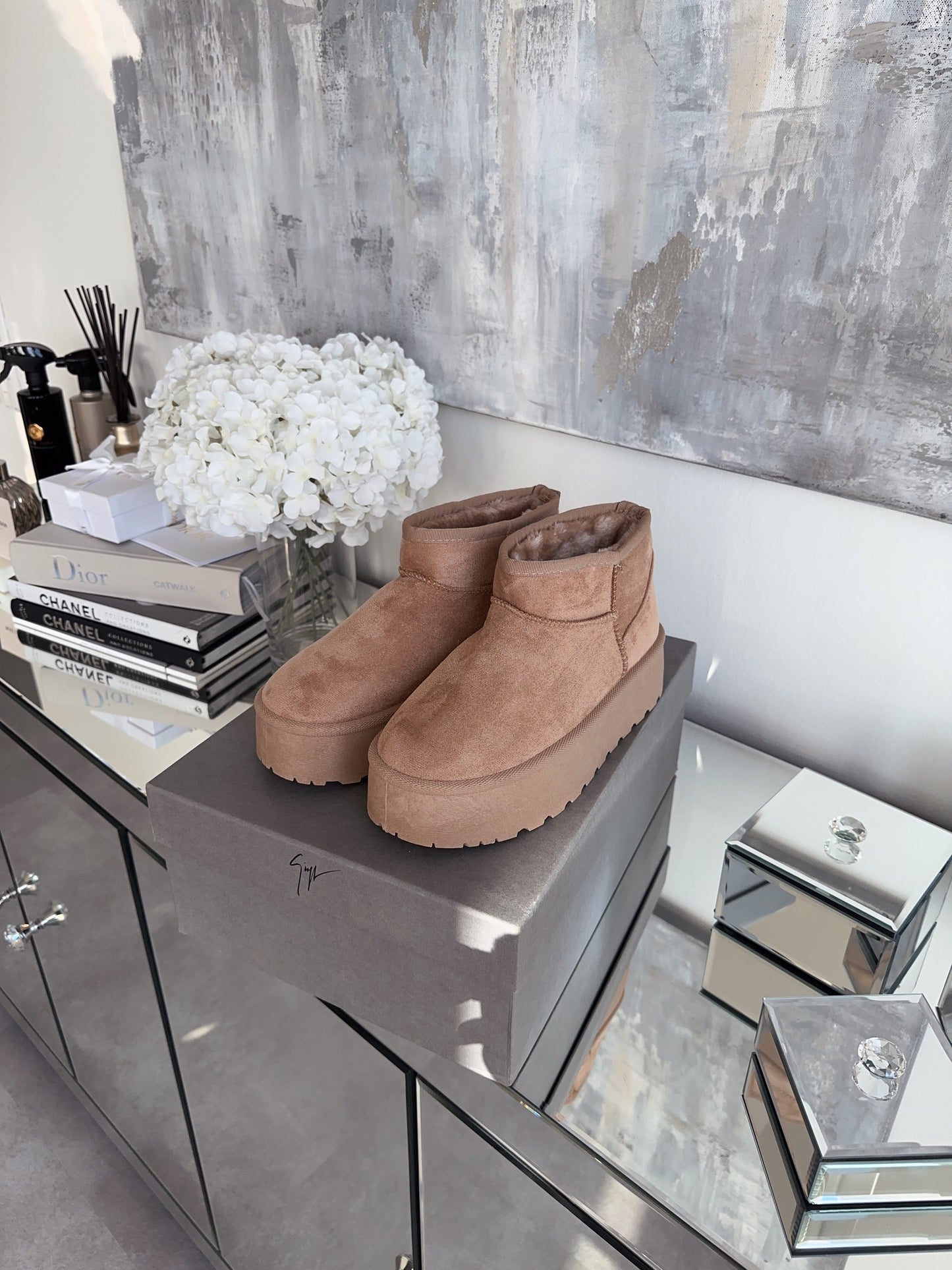 Camel Boots Dames | Warme Voering
