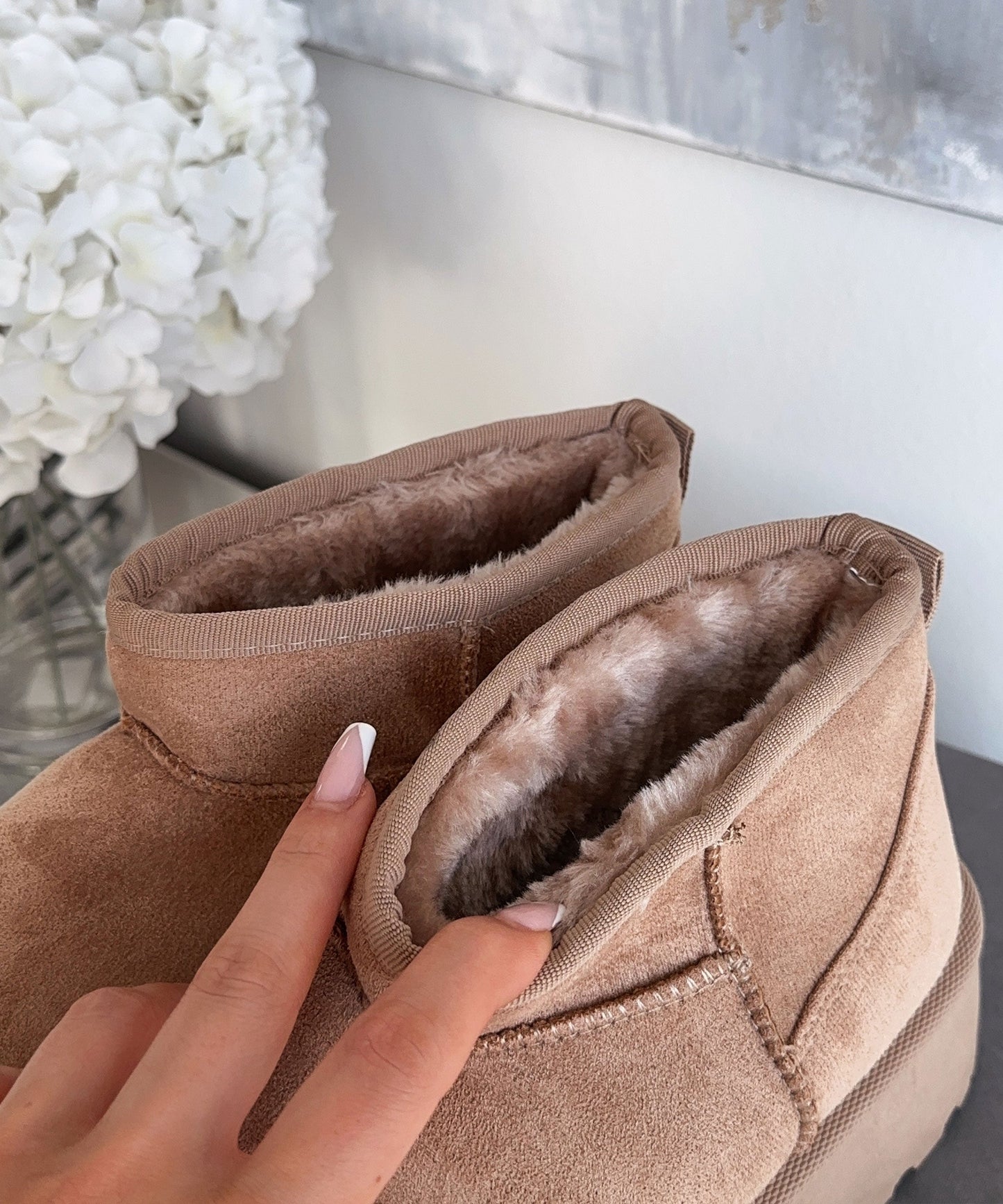 Camel Boots Dames | Warme Voering