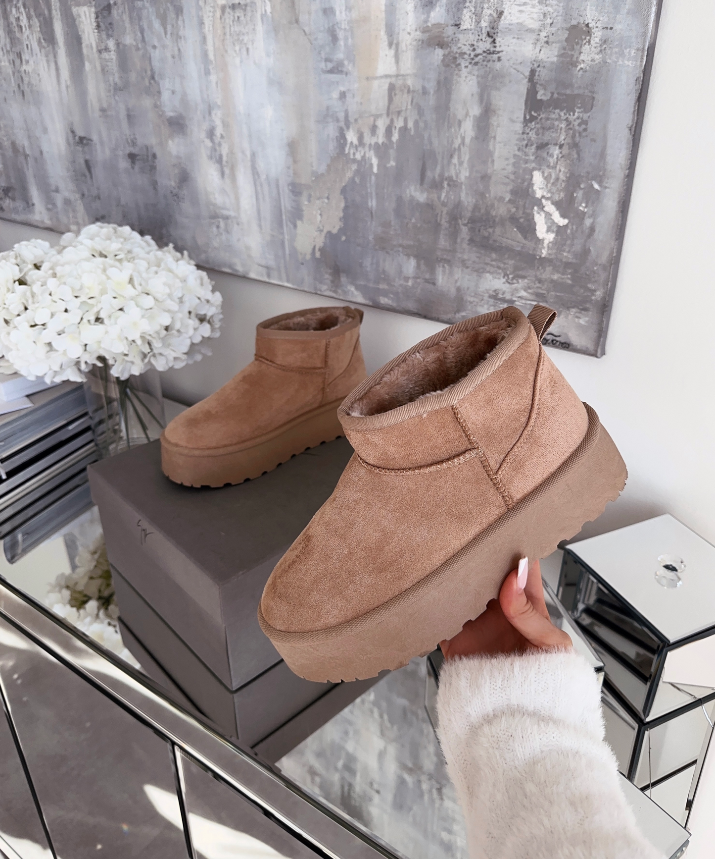 Camel Boots Dames | Warme Voering