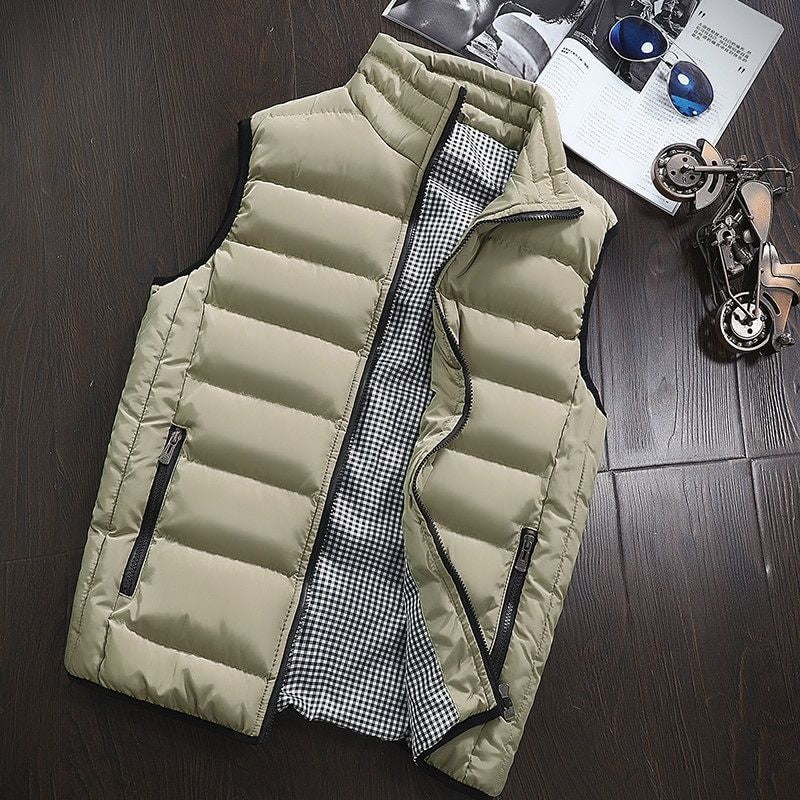 Gevoerde Waterdichte Heren Bodywarmer – Stijl & Functionaliteit