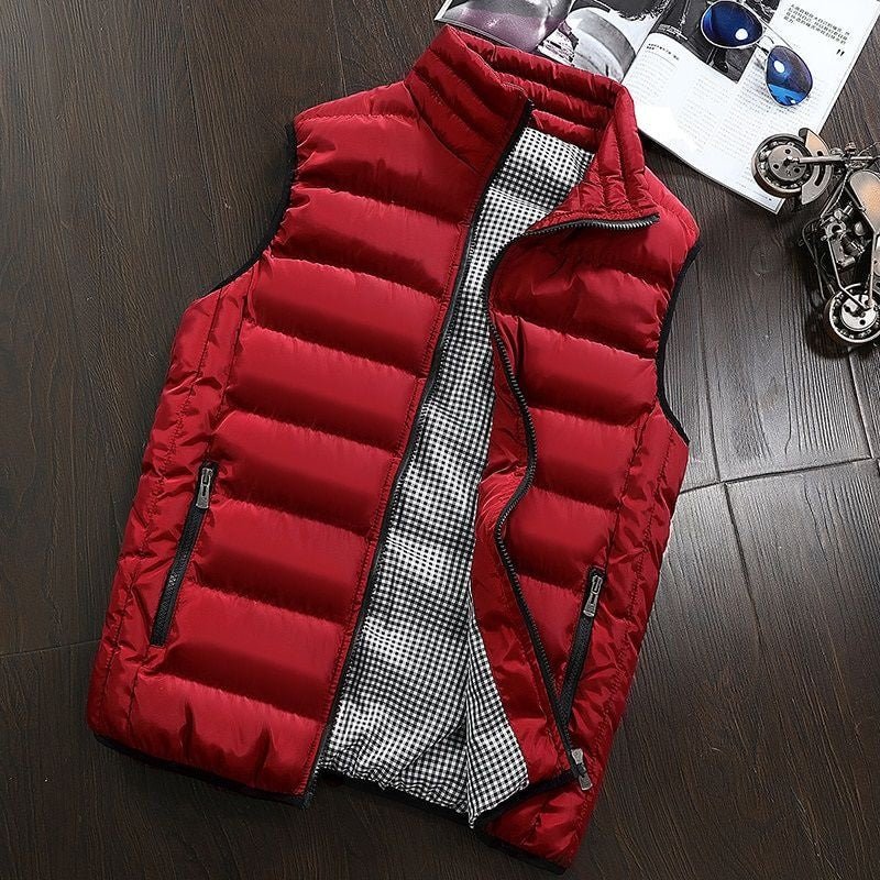 Gevoerde Waterdichte Heren Bodywarmer – Stijl & Functionaliteit