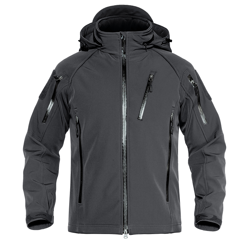 Viggo - Tactische Softshell Jas met Multifunctionele Zakken