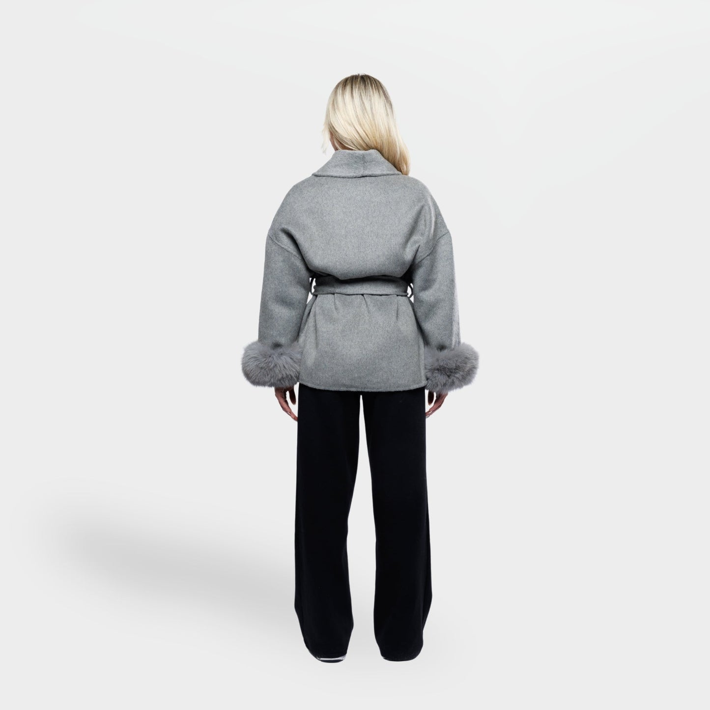 Winterjas Dames | Wikkelmodel & Mouw Met Manchetten