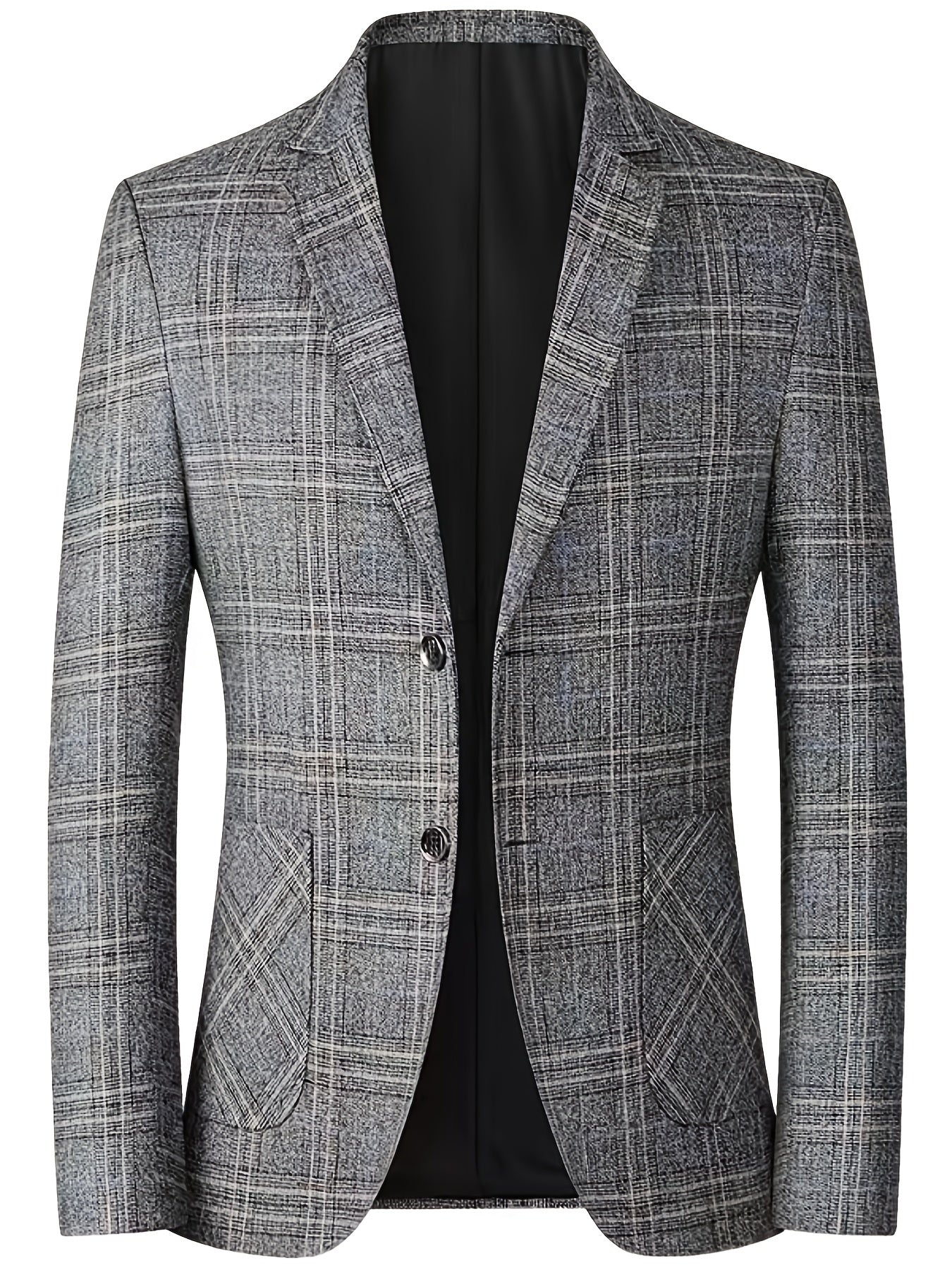 Hendrik - Klassieke Geruite Blazer voor Heren