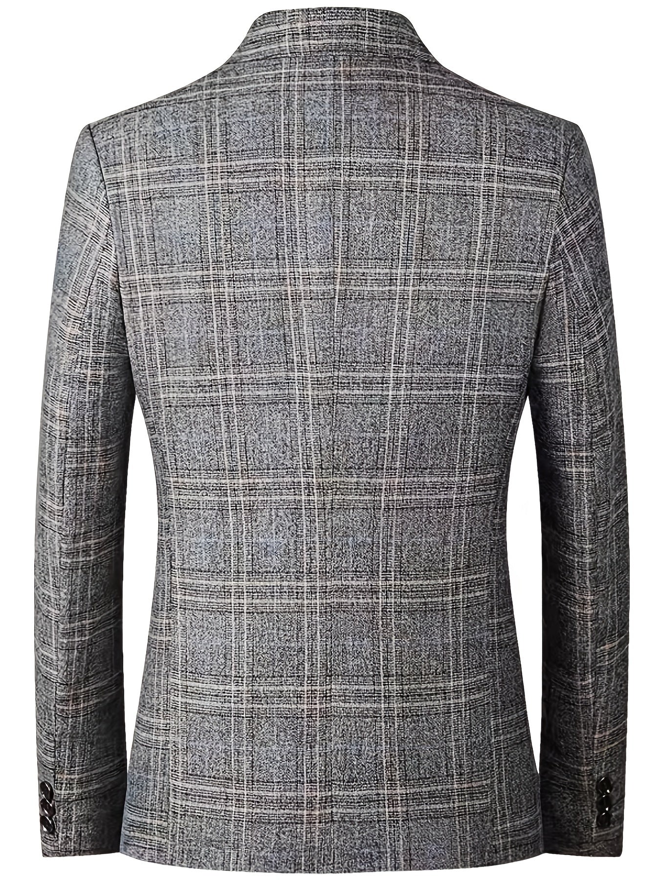 Hendrik - Klassieke Geruite Blazer voor Heren