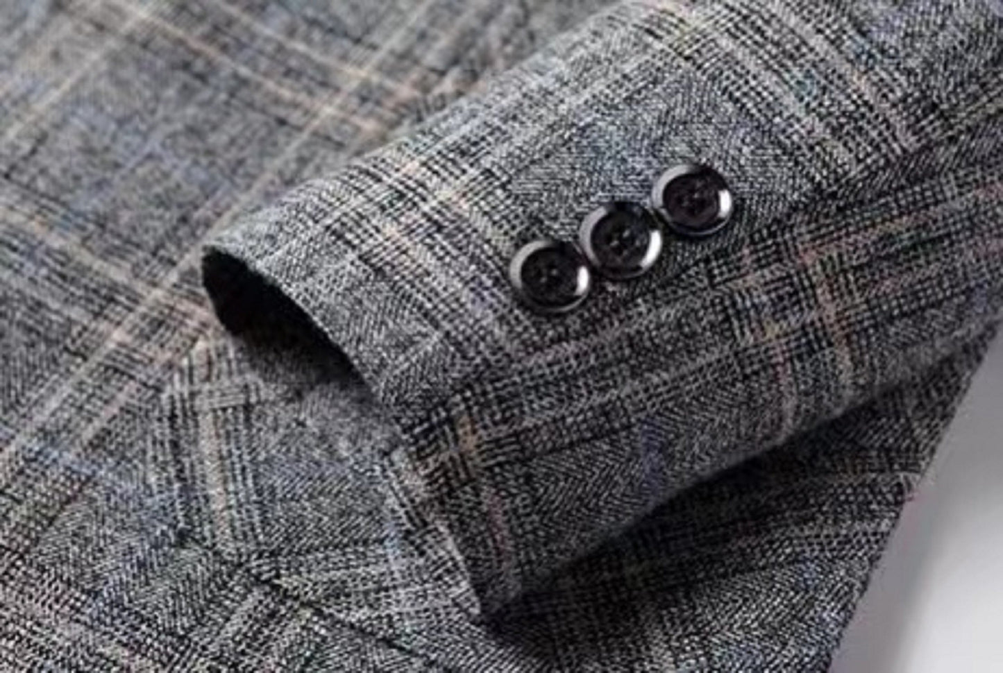 Hendrik - Klassieke Geruite Blazer voor Heren