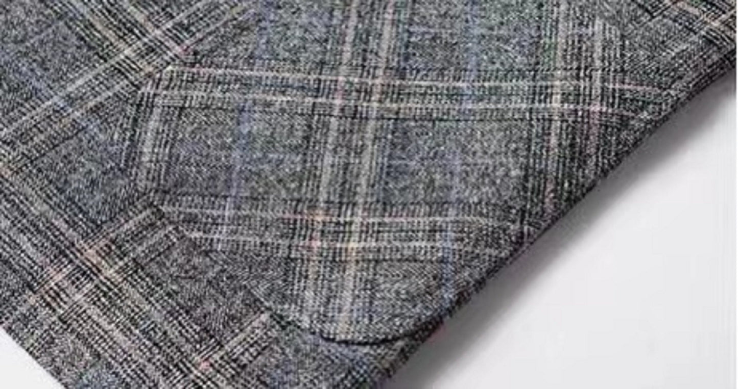Hendrik - Klassieke Geruite Blazer voor Heren