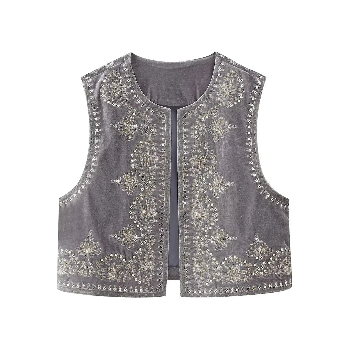 Livaine | Uniek Geborduurd Vest - Tijdloze Luxe
