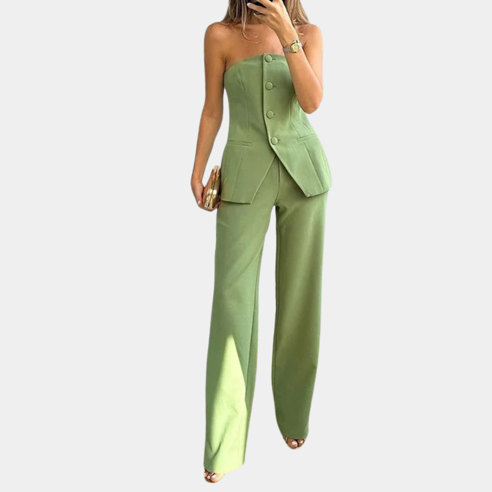 Loretta - Elegante Dames Set met Top en Pantalon