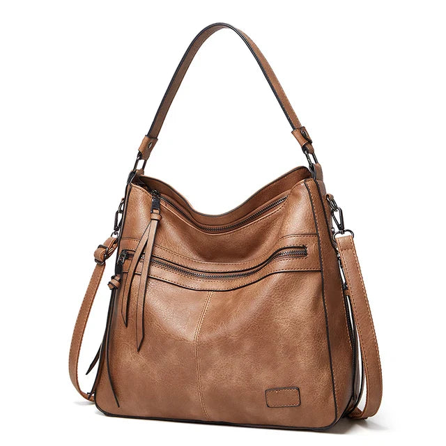 Sophia - Grote Leren Tote Bag