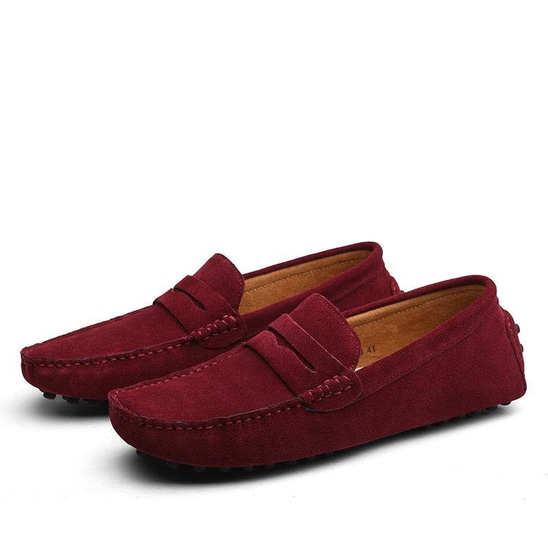 Heren Loafers – Stijlvolle Instappers van Suède met Comfortabele Pasvorm
