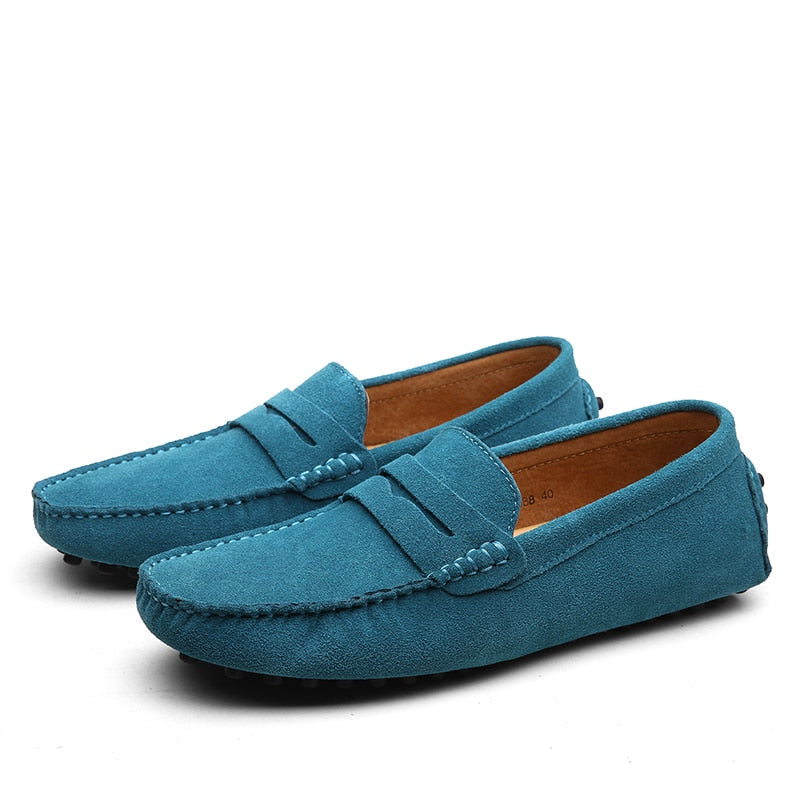 Heren Loafers – Stijlvolle Instappers van Suède met Comfortabele Pasvorm