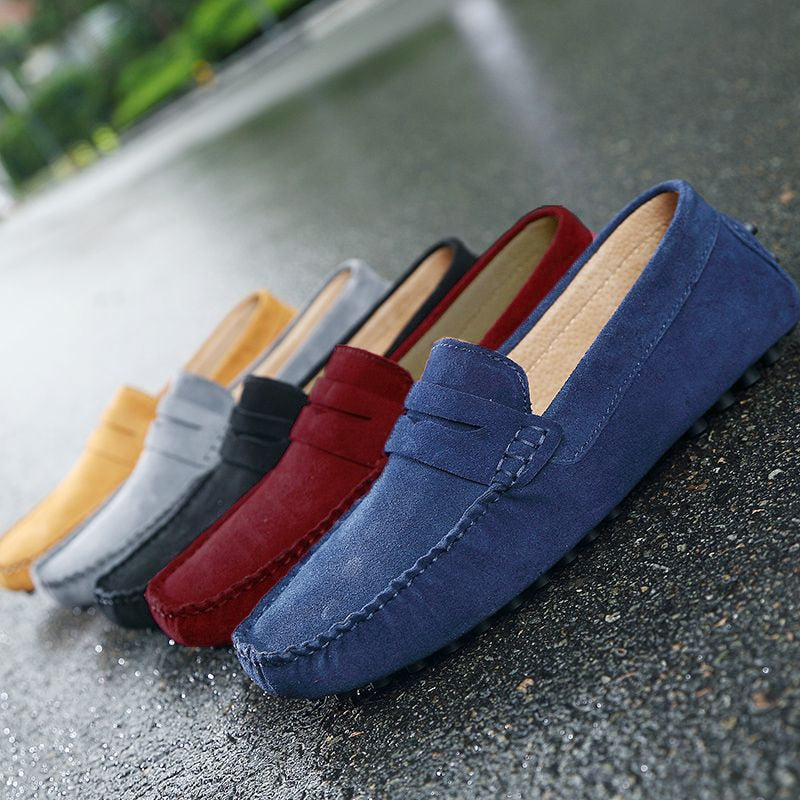 Heren Loafers – Stijlvolle Instappers van Suède met Comfortabele Pasvorm