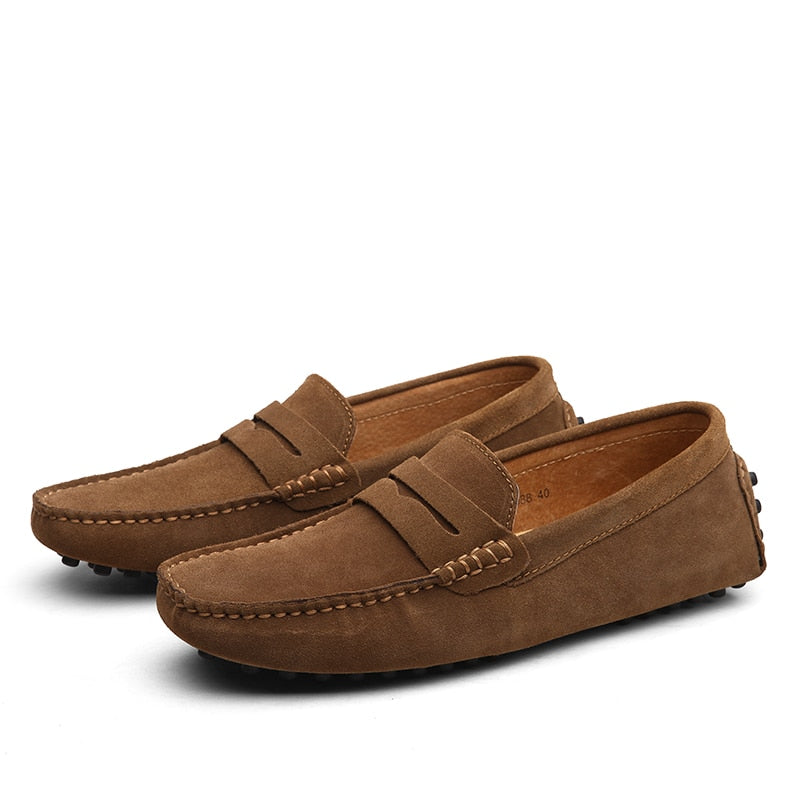 Heren Loafers – Stijlvolle Instappers van Suède met Comfortabele Pasvorm