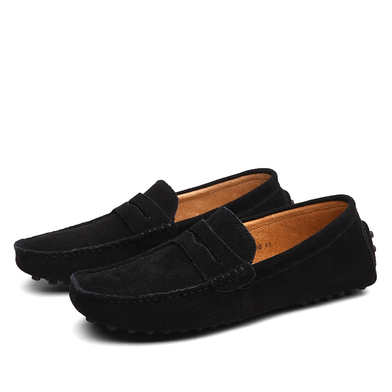 Heren Loafers – Stijlvolle Instappers van Suède met Comfortabele Pasvorm