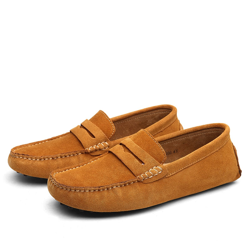 Heren Loafers – Stijlvolle Instappers van Suède met Comfortabele Pasvorm