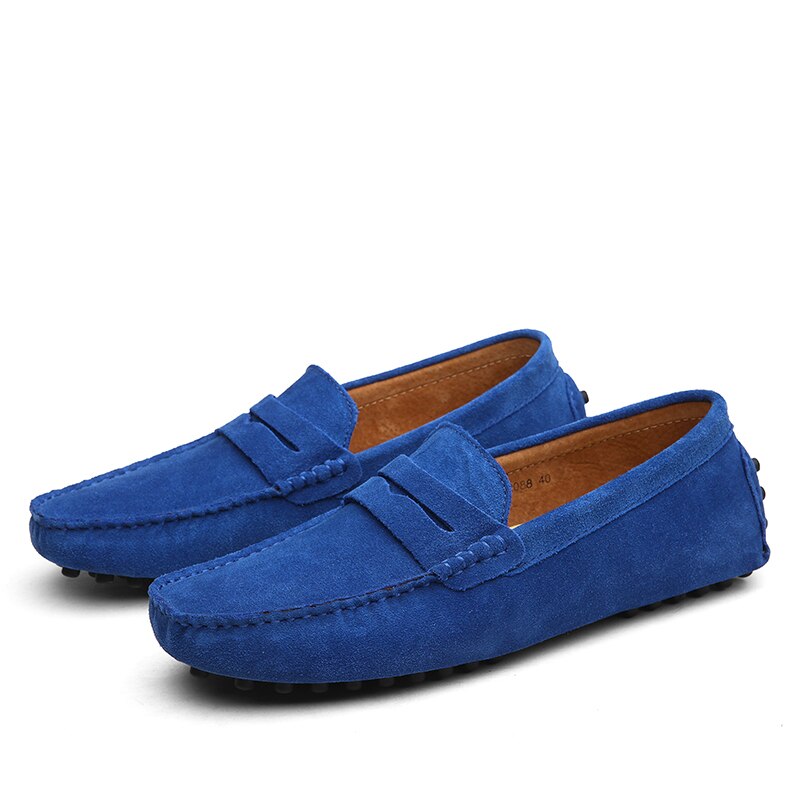Heren Loafers – Stijlvolle Instappers van Suède met Comfortabele Pasvorm