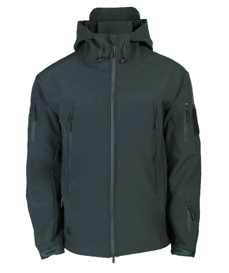 Heren Softshell Jas | Waterdicht Met Capuchon