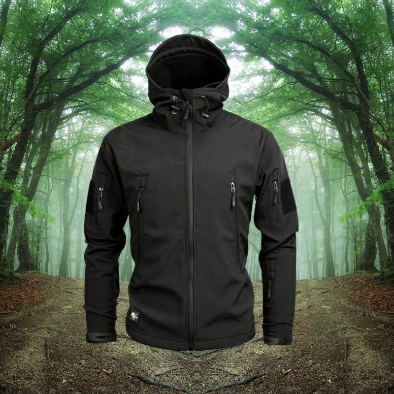 Heren Softshell Jas | Waterdicht Met Capuchon