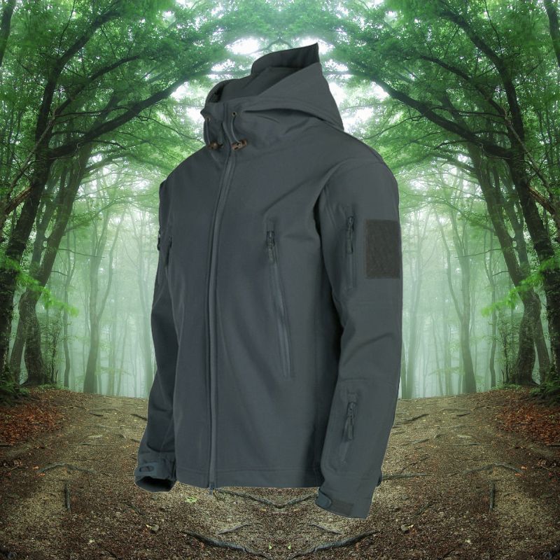 Heren Softshell Jas | Waterdicht Met Capuchon