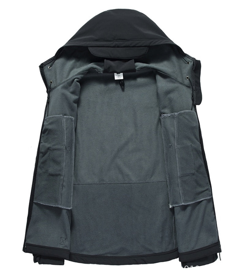 Heren Softshell Jas | Waterdicht Met Capuchon