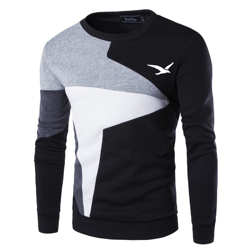 Heren Sweater – Comfortabele Trui met Ronde Hals T-E