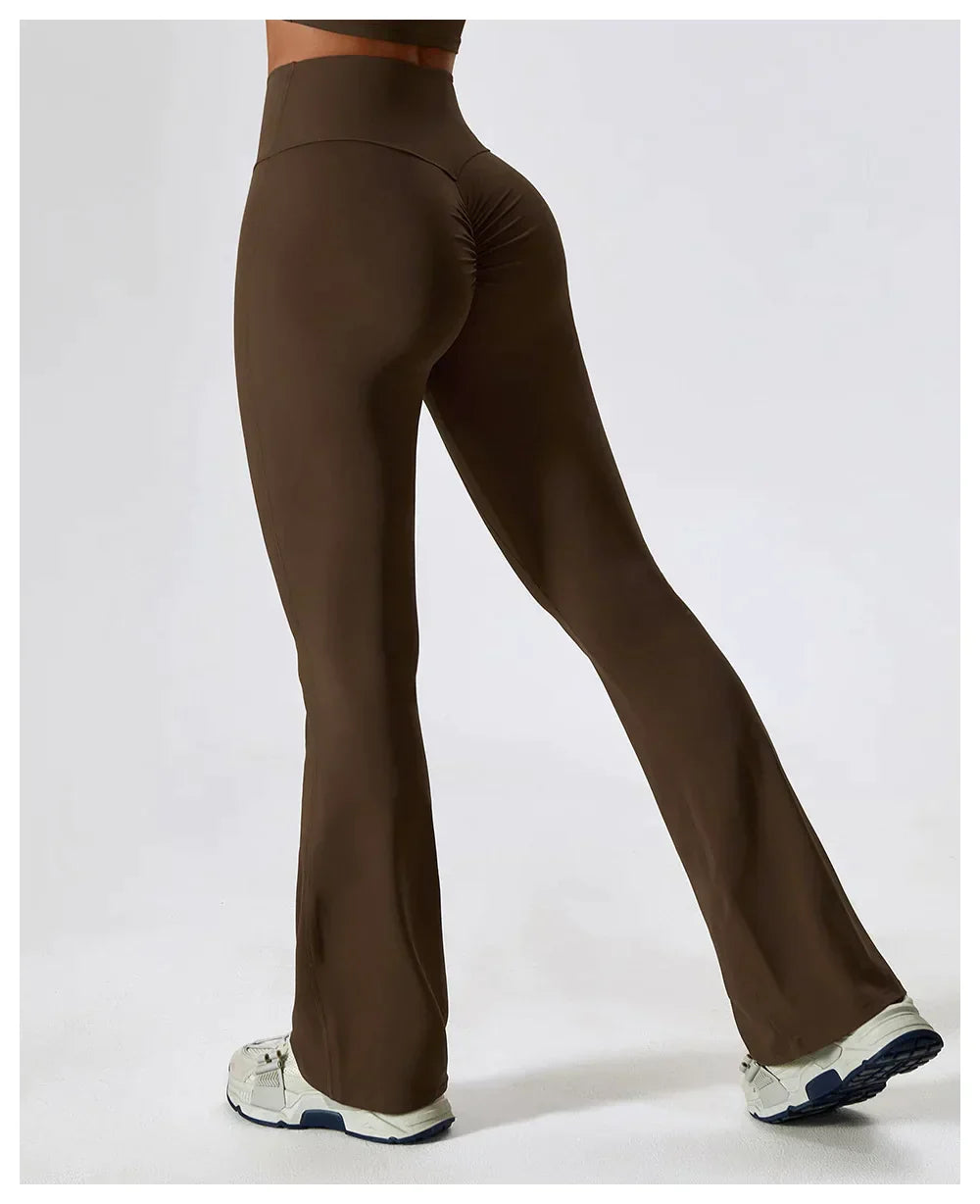 High-Waist Flared Sportlegging