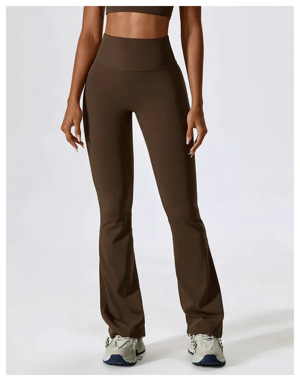High-Waist Flared Sportlegging