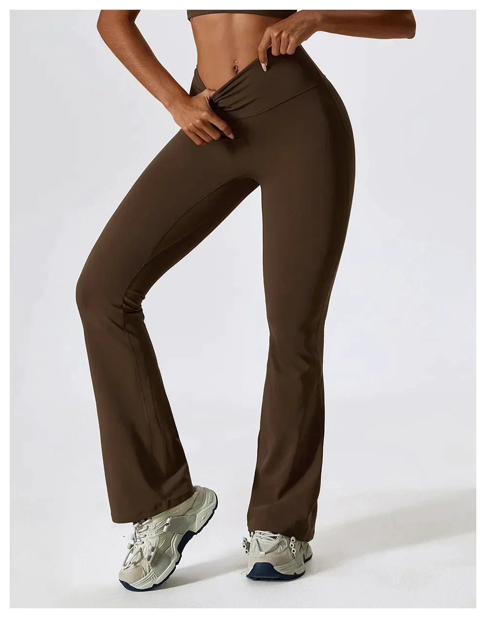 High-Waist Flared Sportlegging