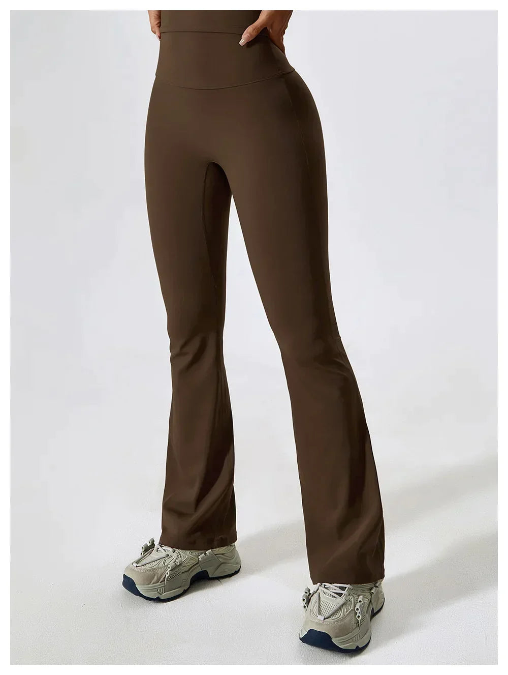 High-Waist Flared Sportlegging