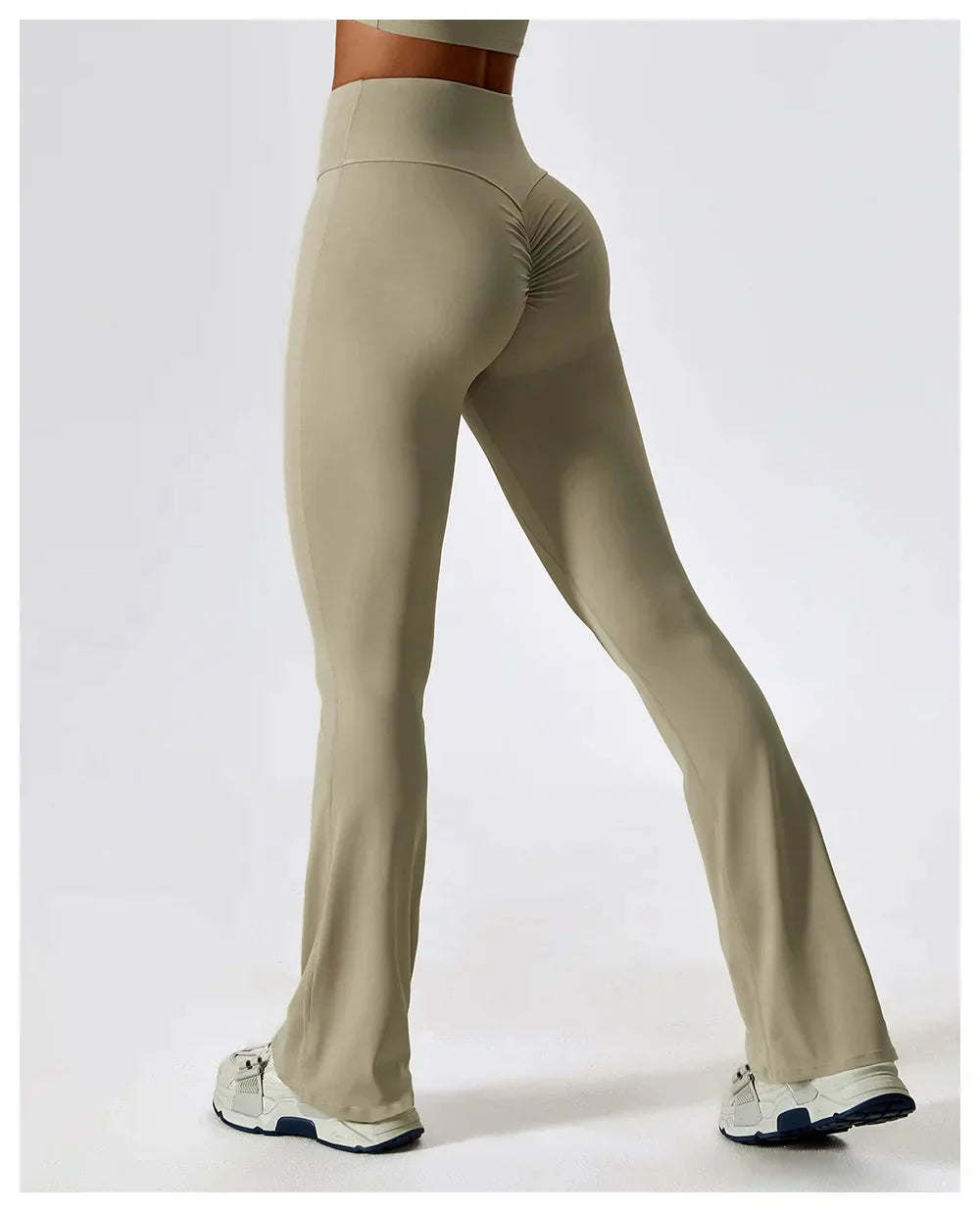 High-Waist Flared Sportlegging