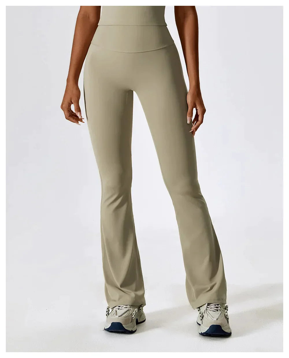 High-Waist Flared Sportlegging