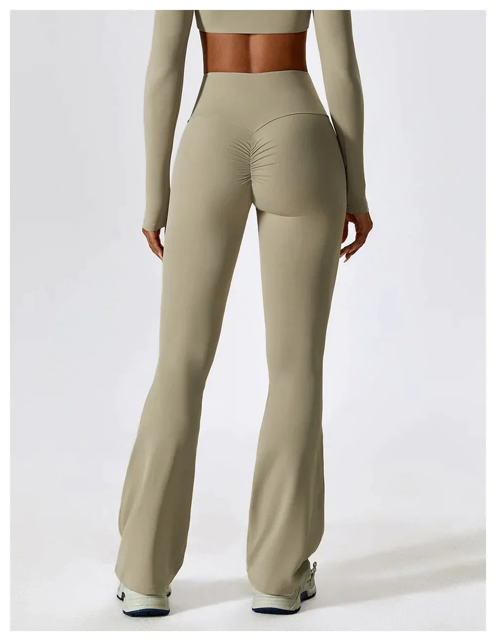 High-Waist Flared Sportlegging
