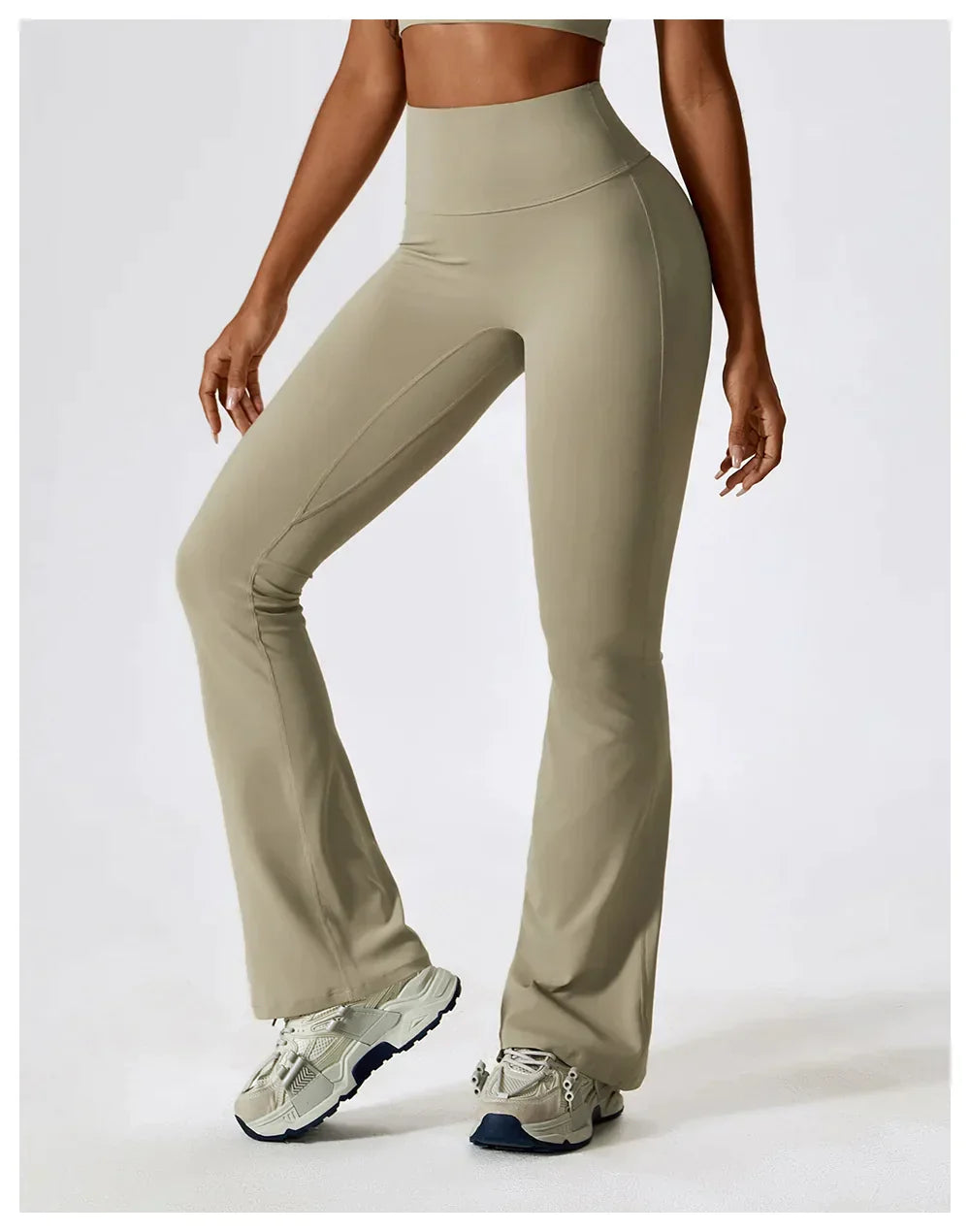 High-Waist Flared Sportlegging