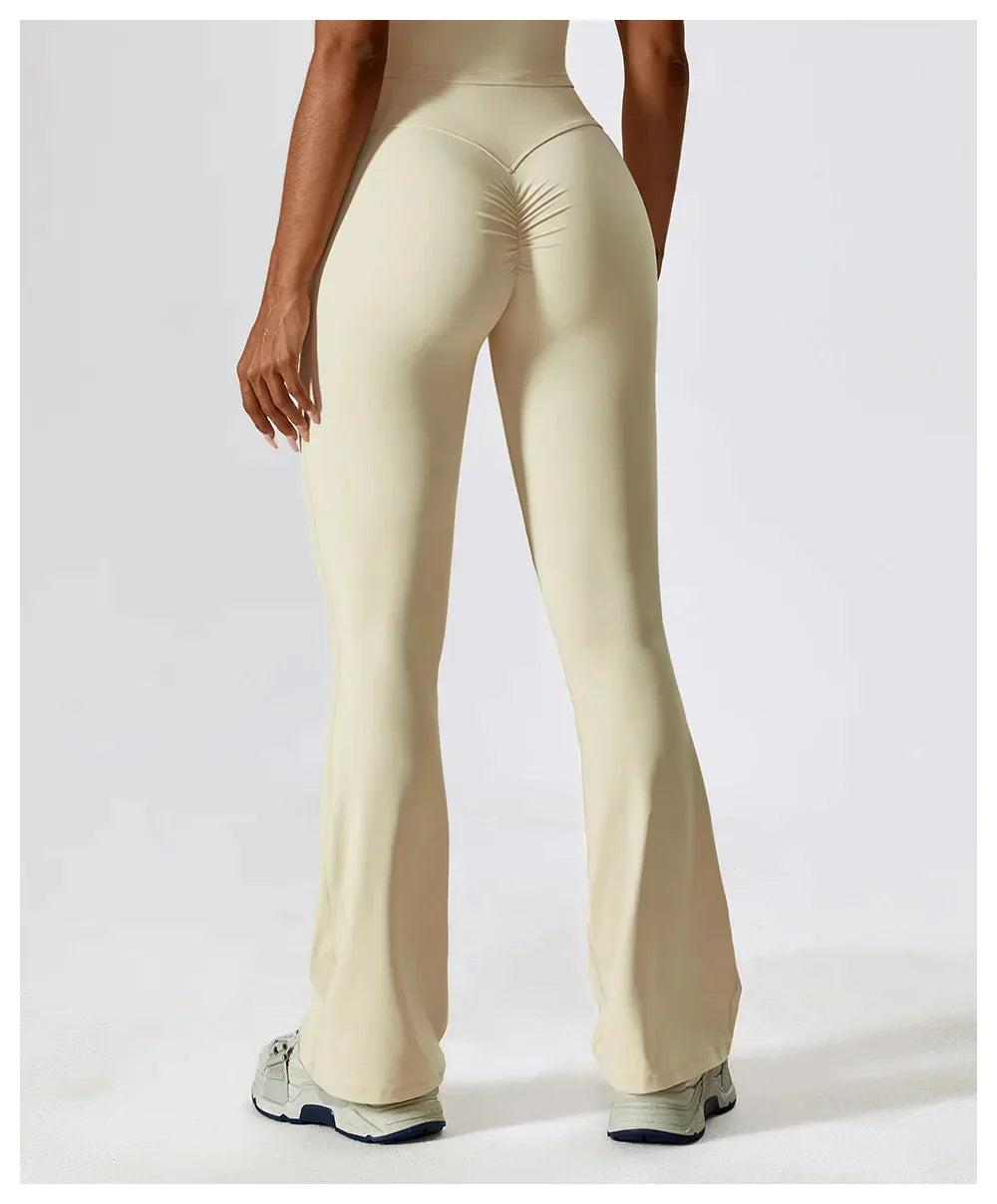 High-Waist Flared Sportlegging