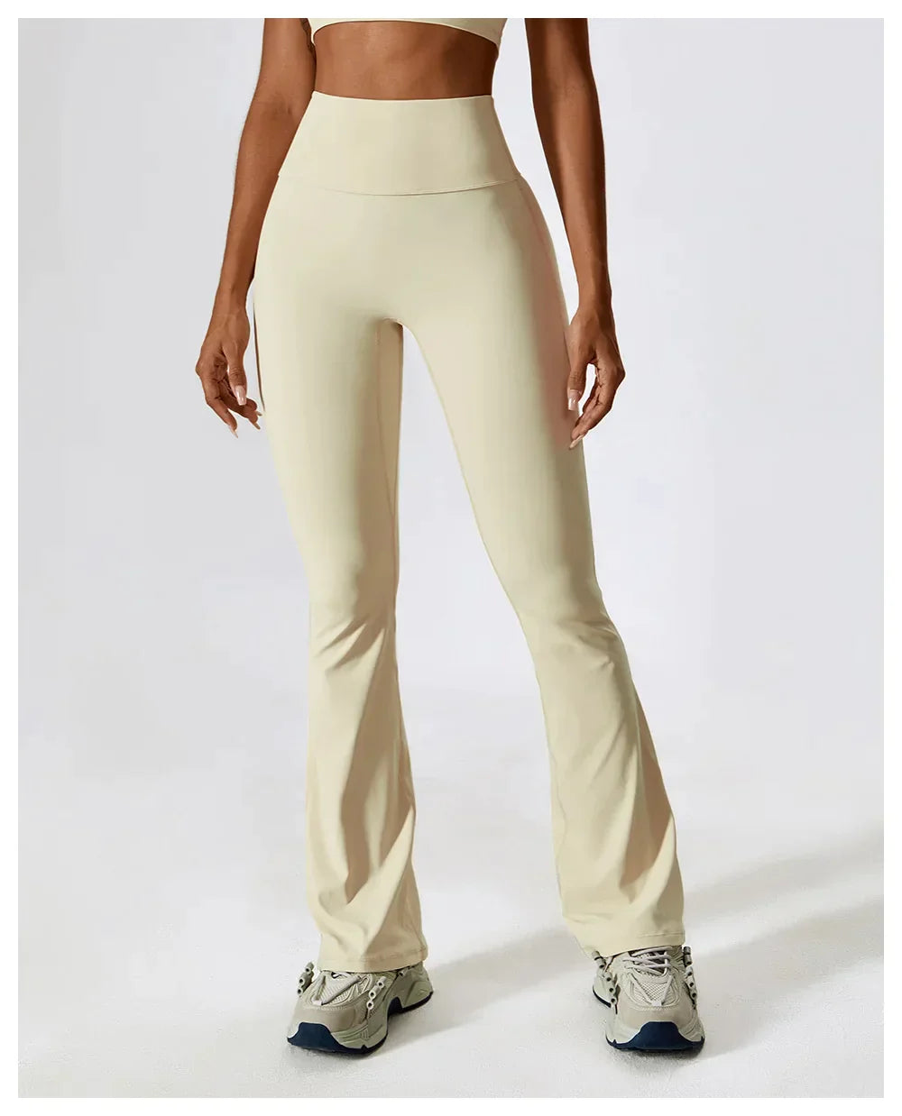 High-Waist Flared Sportlegging