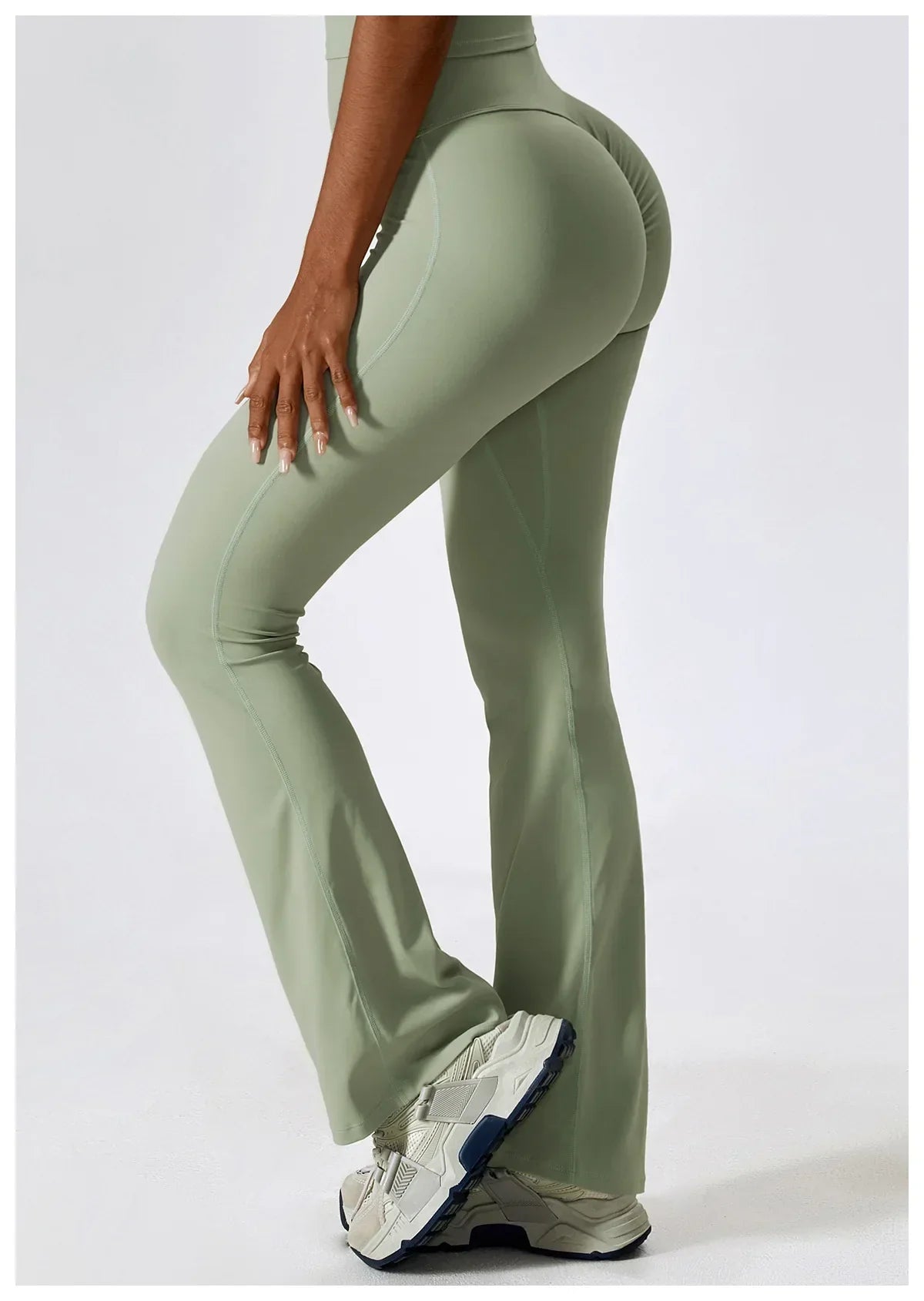 High-Waist Flared Sportlegging