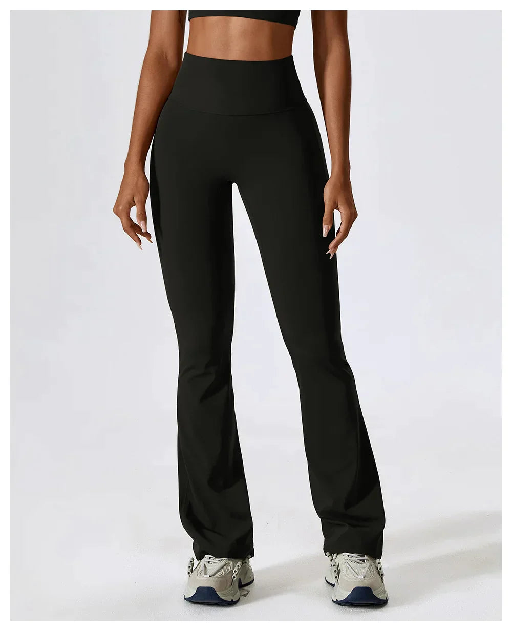 High-Waist Flared Sportlegging