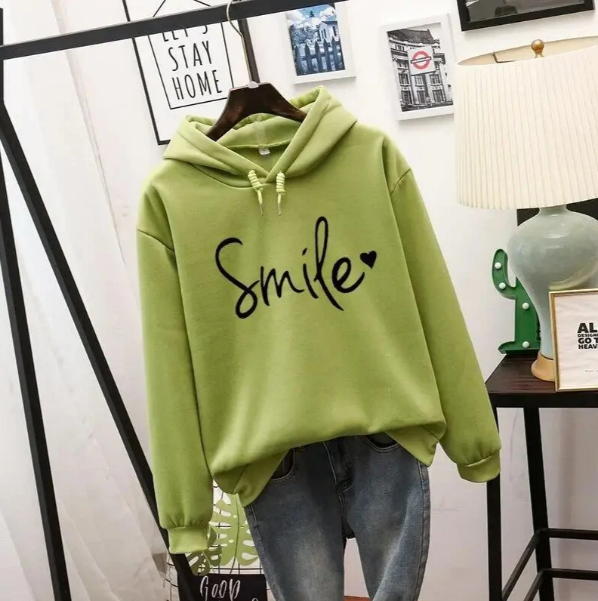 Ava Dames Hoodie | Smile Opdruk