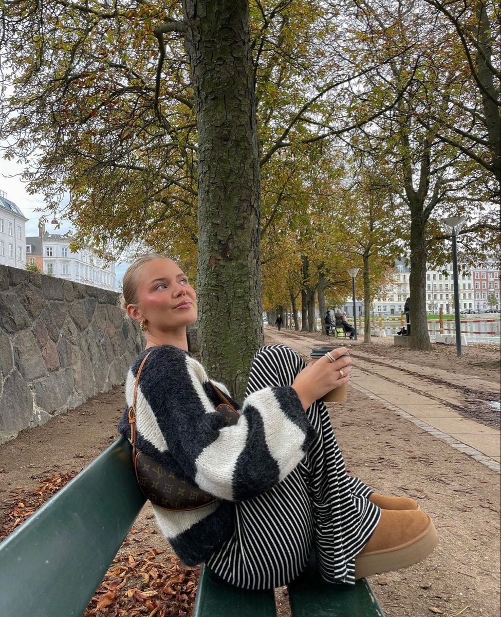 Elise - Gestreepte Loungebroek