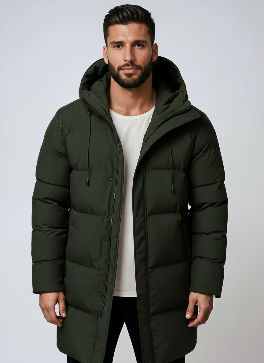 Winterjas Heren | Lang & Capuchon