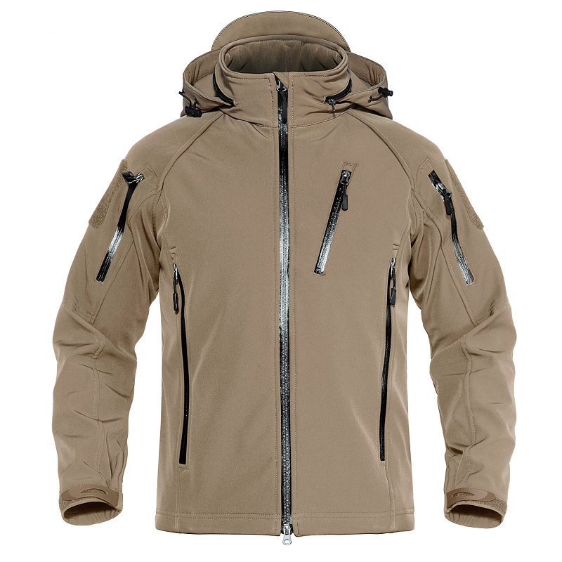 Viggo - Tactische Softshell Jas met Multifunctionele Zakken