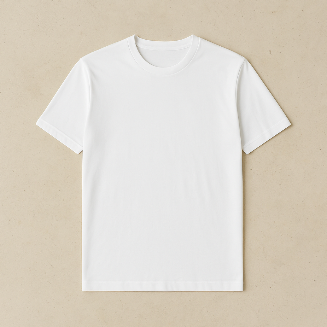 Klassiek Ronde Hals T-shirt Heren | Luxe & Comfortabel