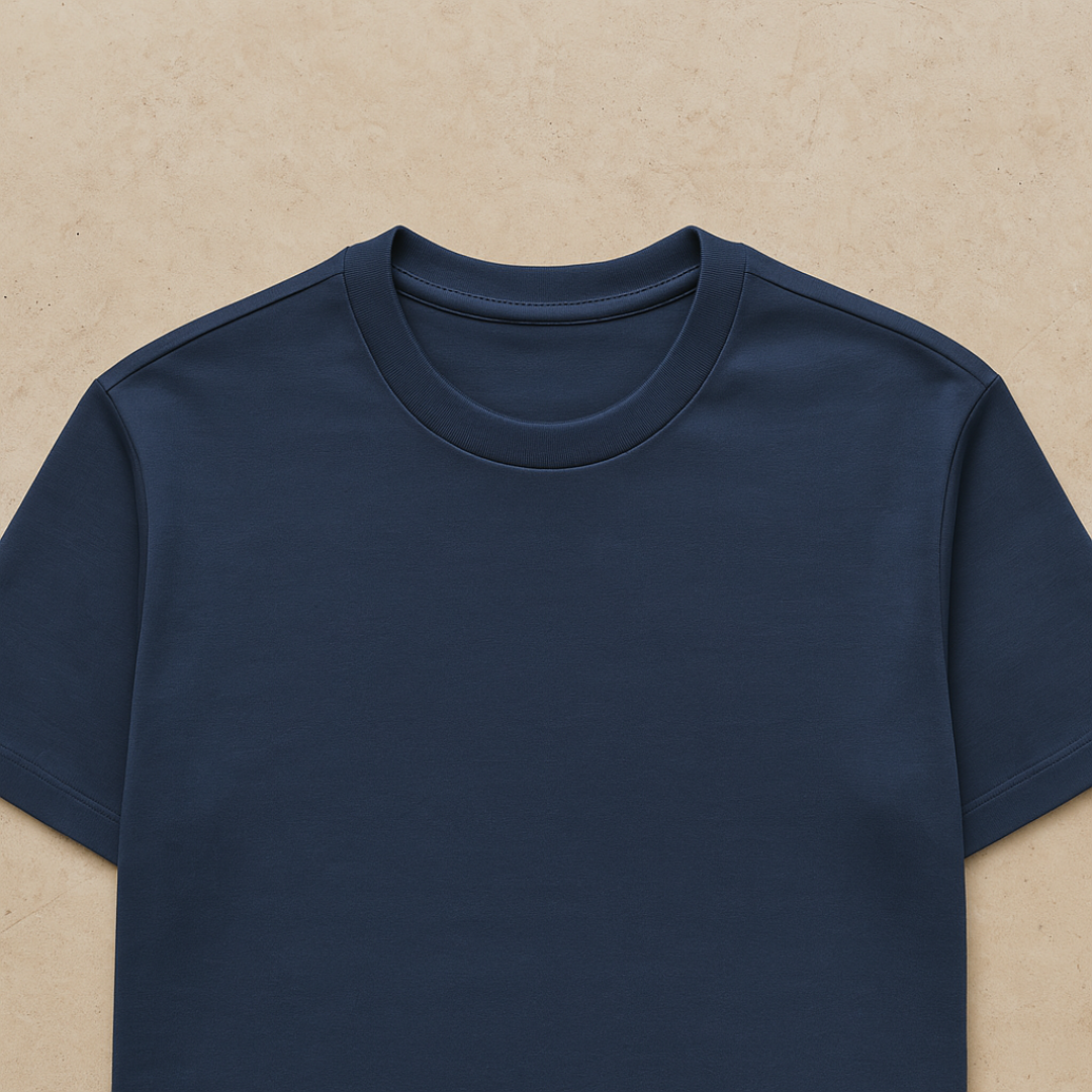 Klassiek Ronde Hals T-shirt Heren | Luxe & Comfortabel