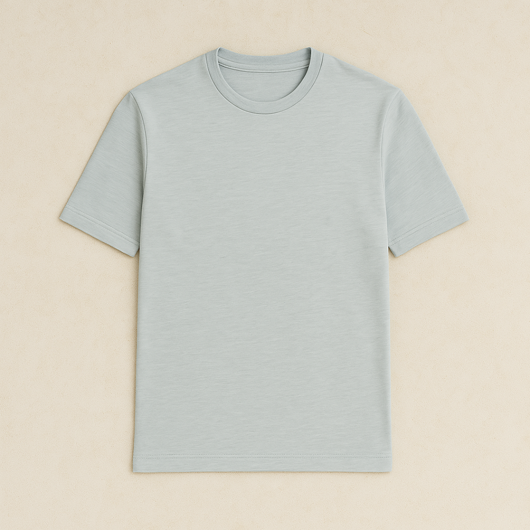 Klassiek Ronde Hals T-shirt Heren | Luxe & Comfortabel