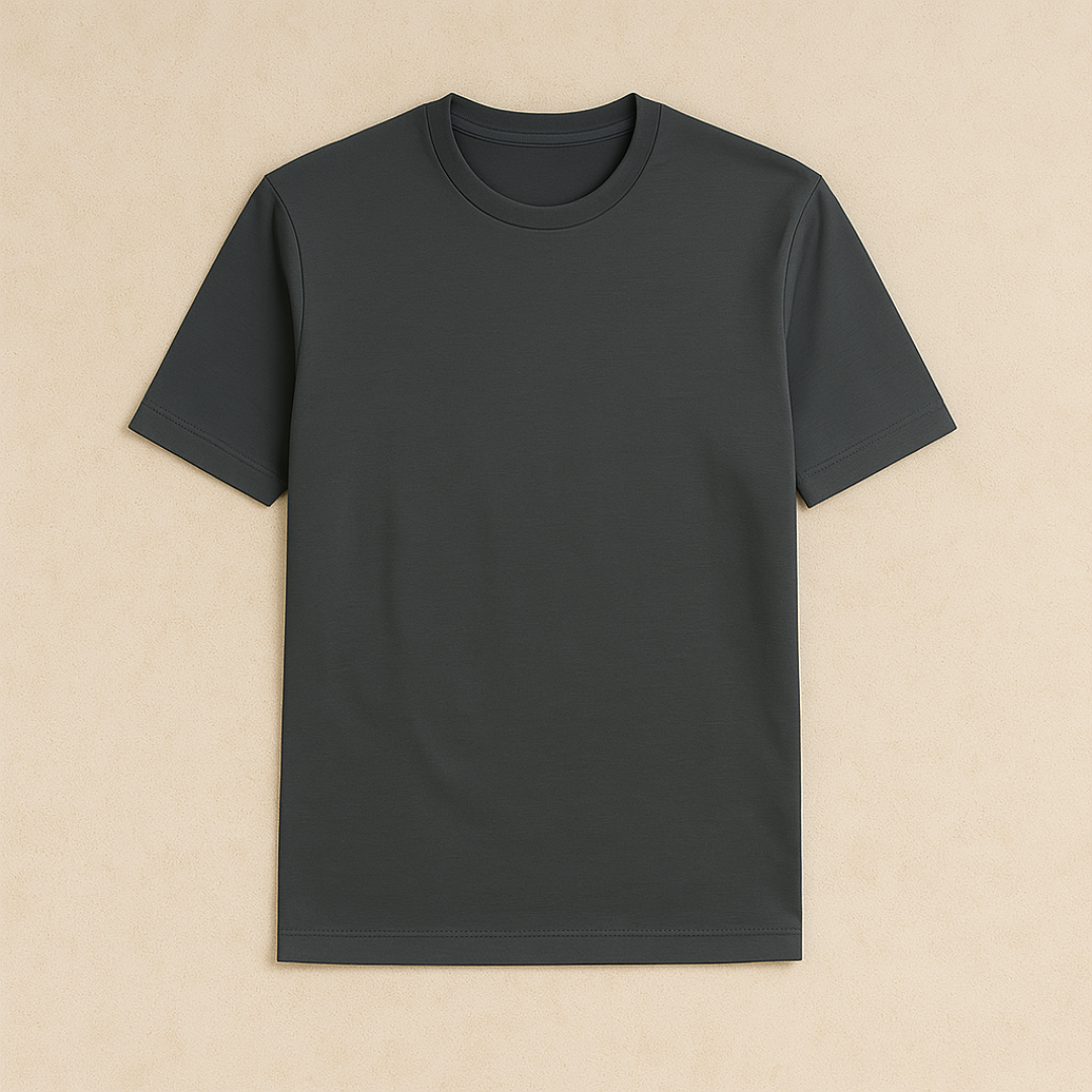 Klassiek Ronde Hals T-shirt Heren | Luxe & Comfortabel