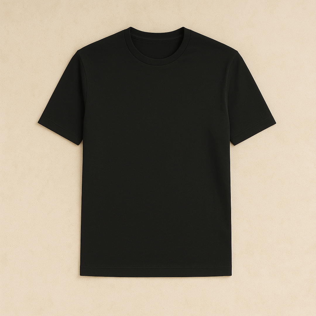 Klassiek Ronde Hals T-shirt Heren | Luxe & Comfortabel