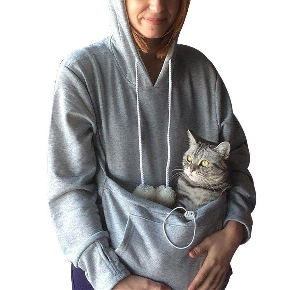 Knusse Hoodie met Buikzak voor Huisdieren