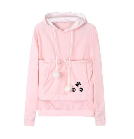 Knusse Hoodie met Buikzak voor Huisdieren